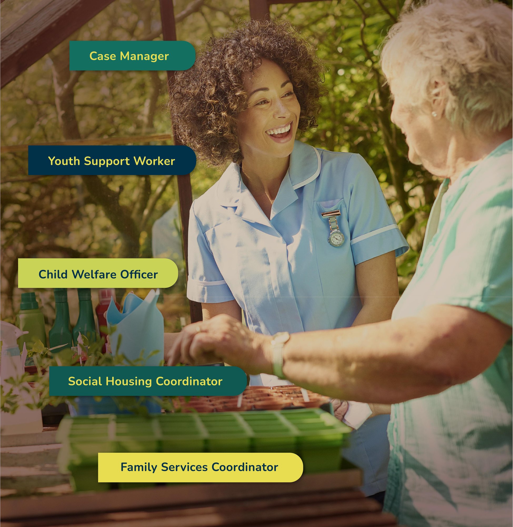 Landing page banner - community services